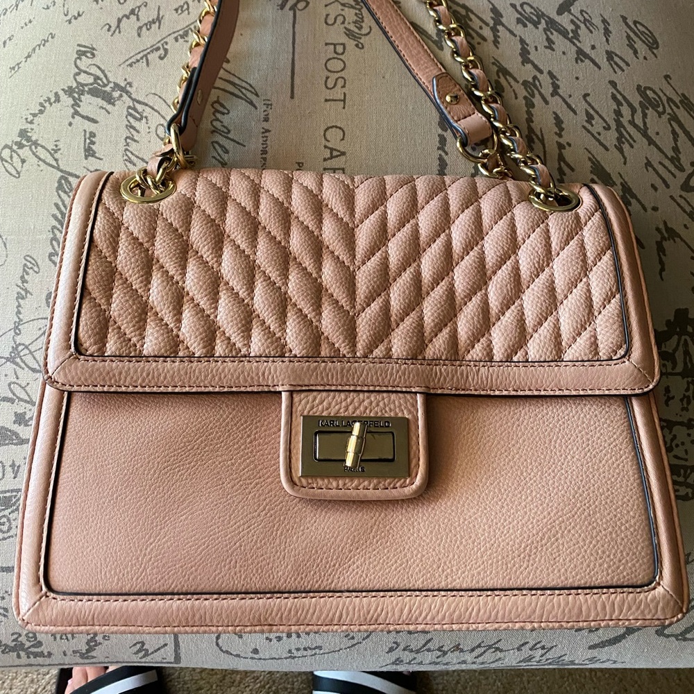 Karl Lagerfeld shoulder purse